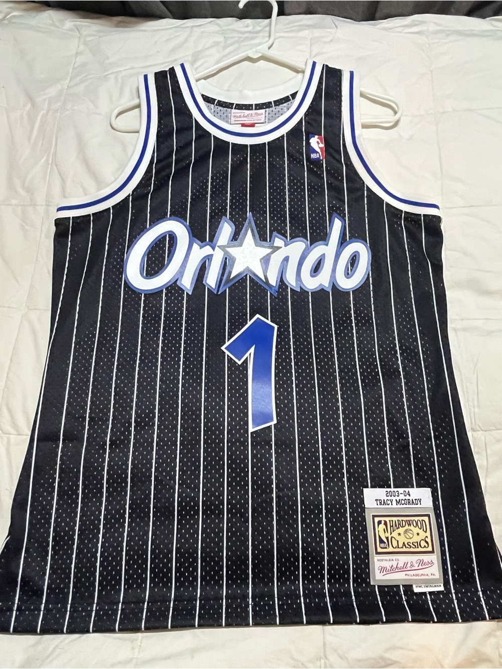 Mitchell & Ness 2003-04 Tracy McGrady HWC Swingman jersey